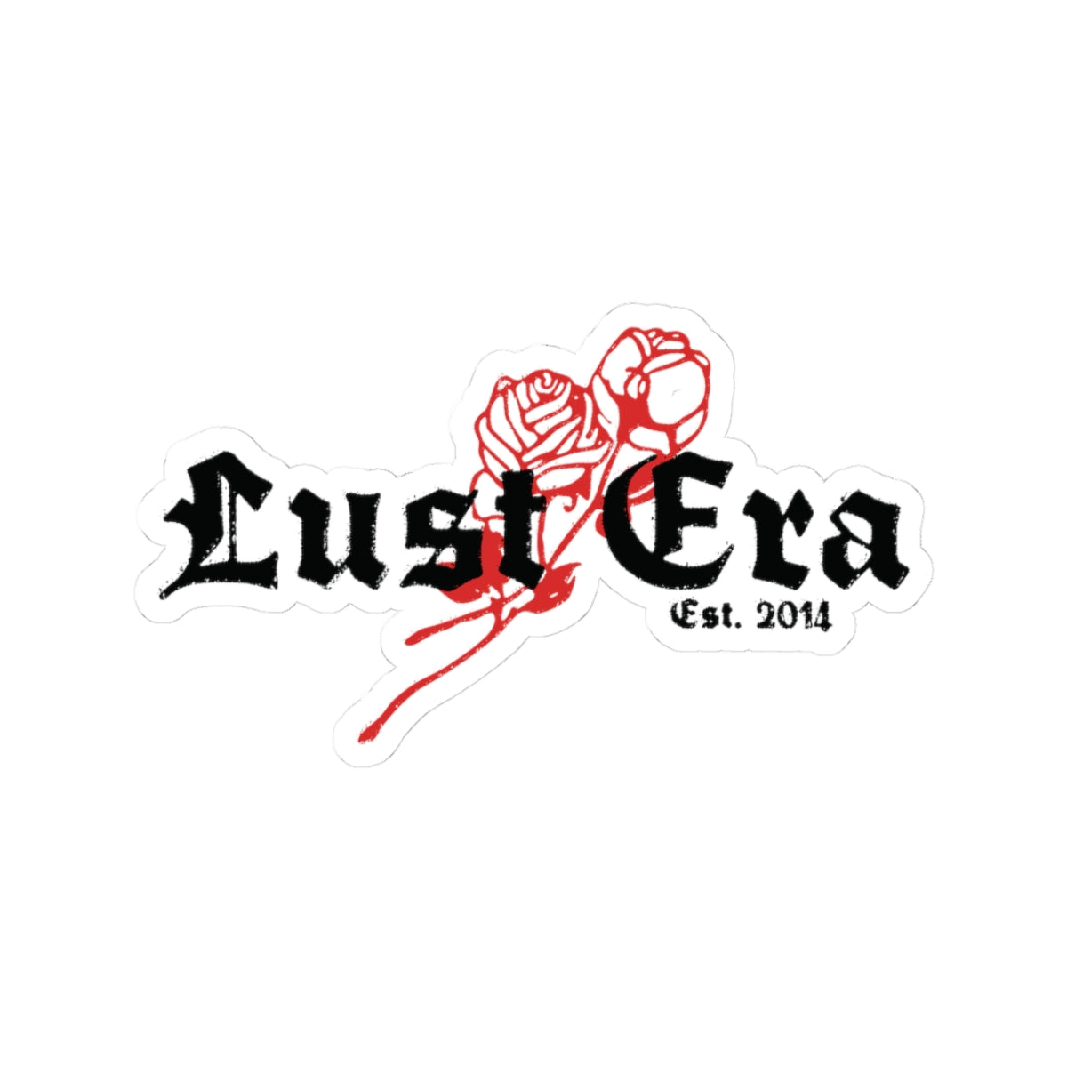 Lust Era Rose Kiss-Cut Sticker